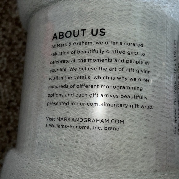 NWT Mark and Graham Colorblock Throw - Picture 6 of 8